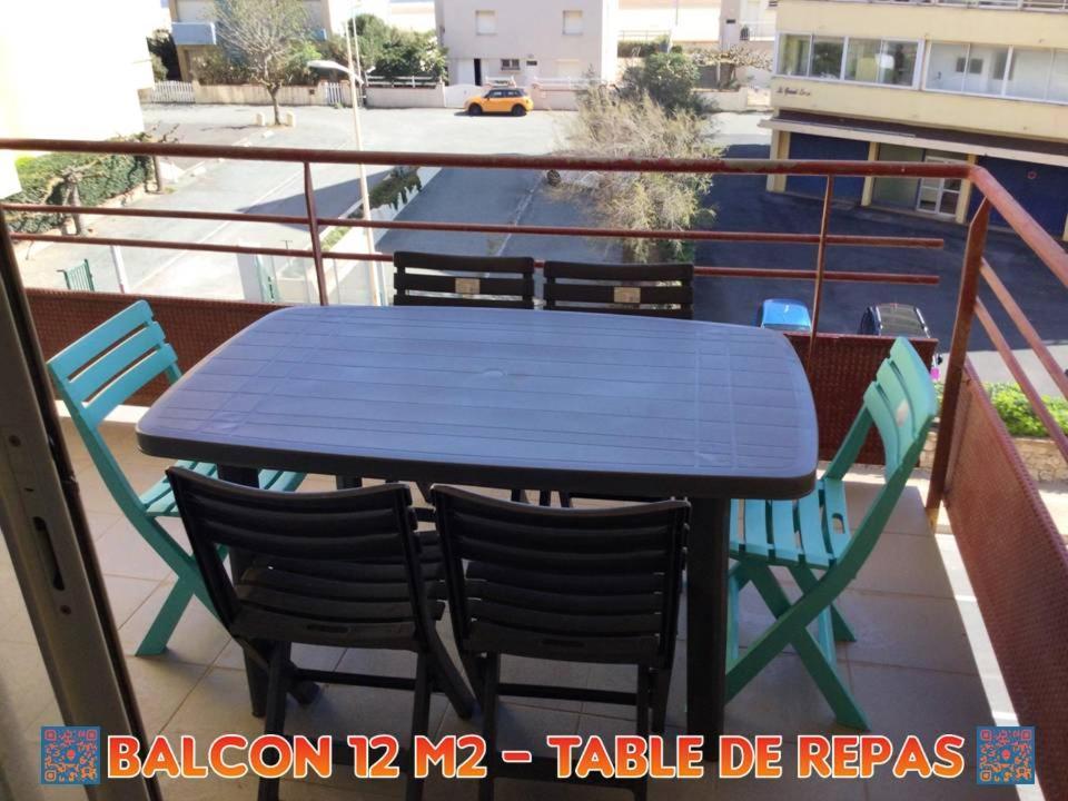 T3 Vue Mer Avec Acces A La Plage, Wifi, Clim - Dansnotreappart-Com - Valras-Plage Dış mekan fotoğraf