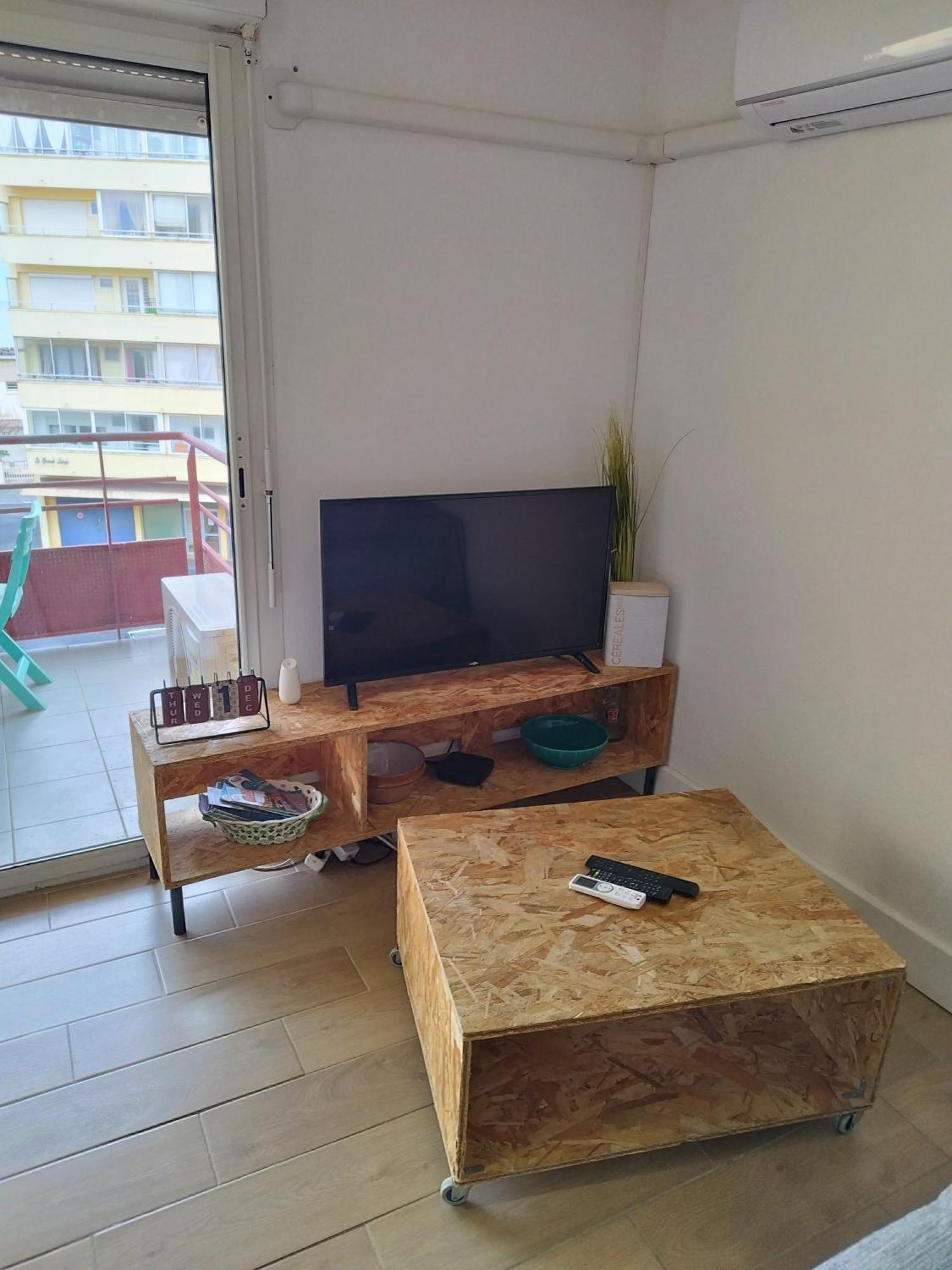 T3 Vue Mer Avec Acces A La Plage, Wifi, Clim - Dansnotreappart-Com - Valras-Plage Dış mekan fotoğraf